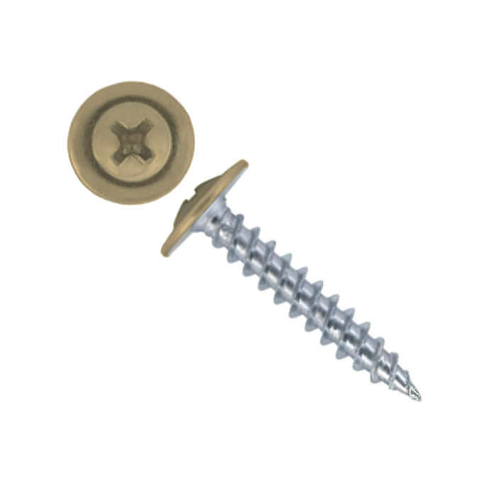 Саморез ПШ 4,2х25 (500шт) шлиц PH2 RAL 1014