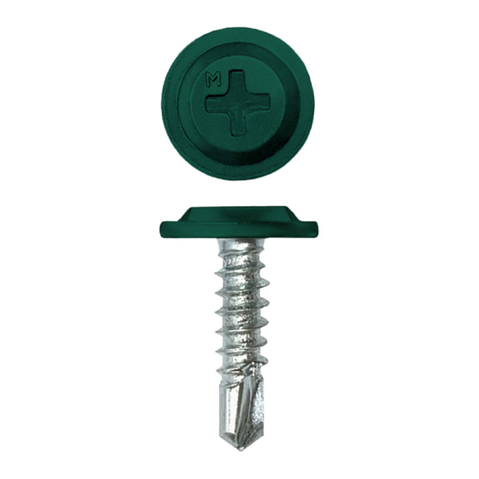 Саморез ПШС Daxmer Pro 4,2х16 (1000 шт) шлиц PH2 RAL 6026