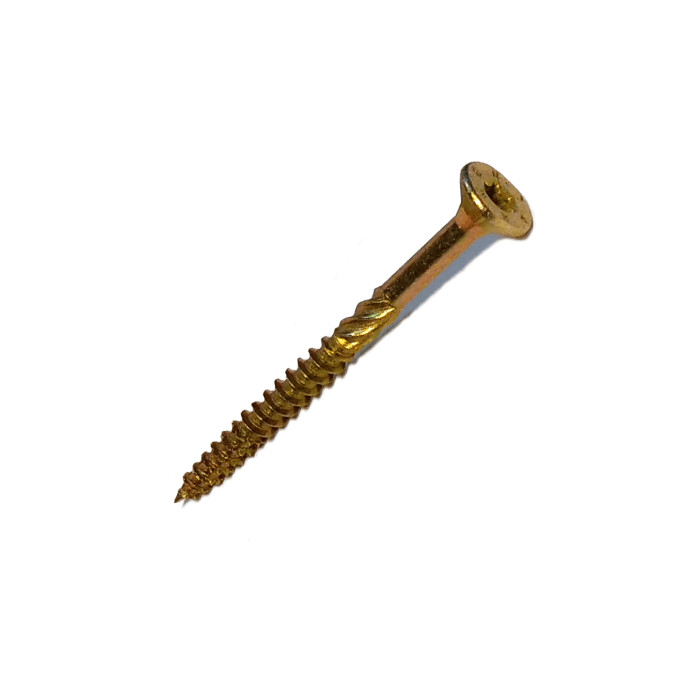 Саморез конструкционный Daxmer 5,0х60 (250шт) Torx желтый цинк