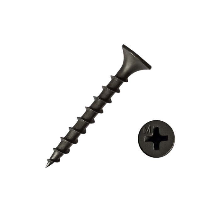 Саморез ГКД Daxmer Premium 3,5х41 (250шт) шлиц PH2, фосфатированный